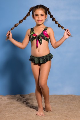 Conjunto Infantil Basic Com Lacinho Removível E195